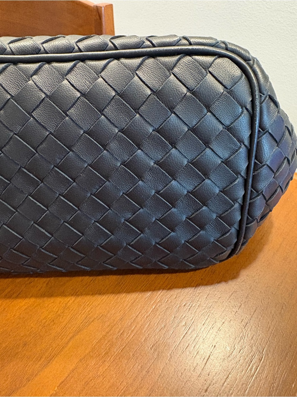 Bottega Veneta Intrecciato Leather Shoulder Bag - Picture 9 of 16